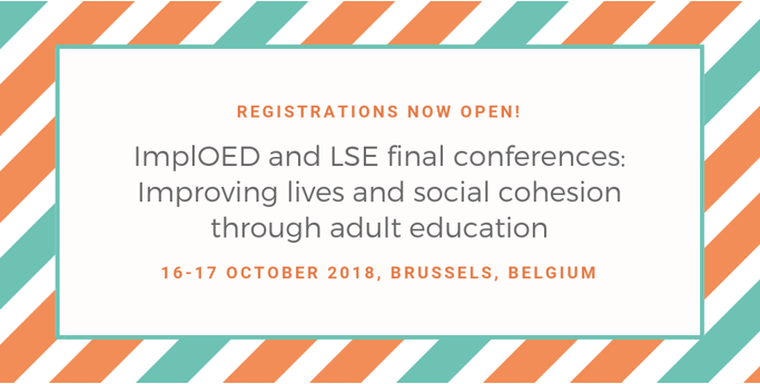 Registration open: ImplOED and LSE final conferences